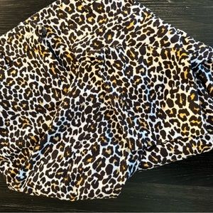 J Crew Factory Leopard print skinny ankle pants, size 8